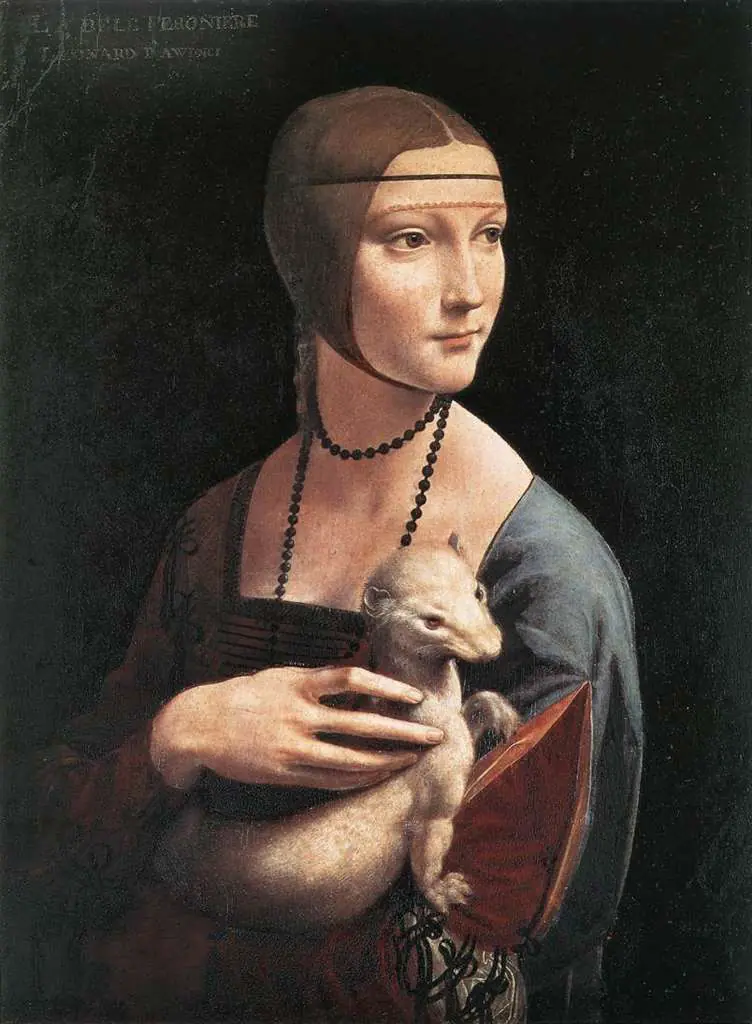 Leonardo Paintings: Portrait Of Cecilia Gallerani