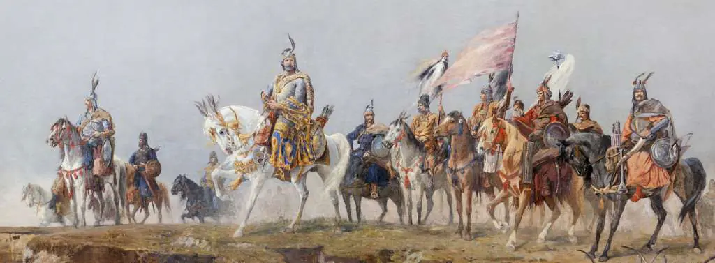 Magyar festők: Feszty - Vezerek