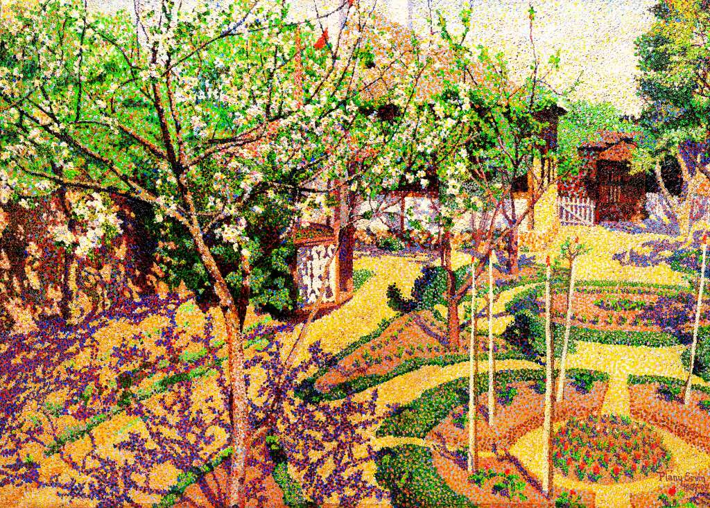 Magyar festők: Planyi - Tavaszi Kert 1907-1909