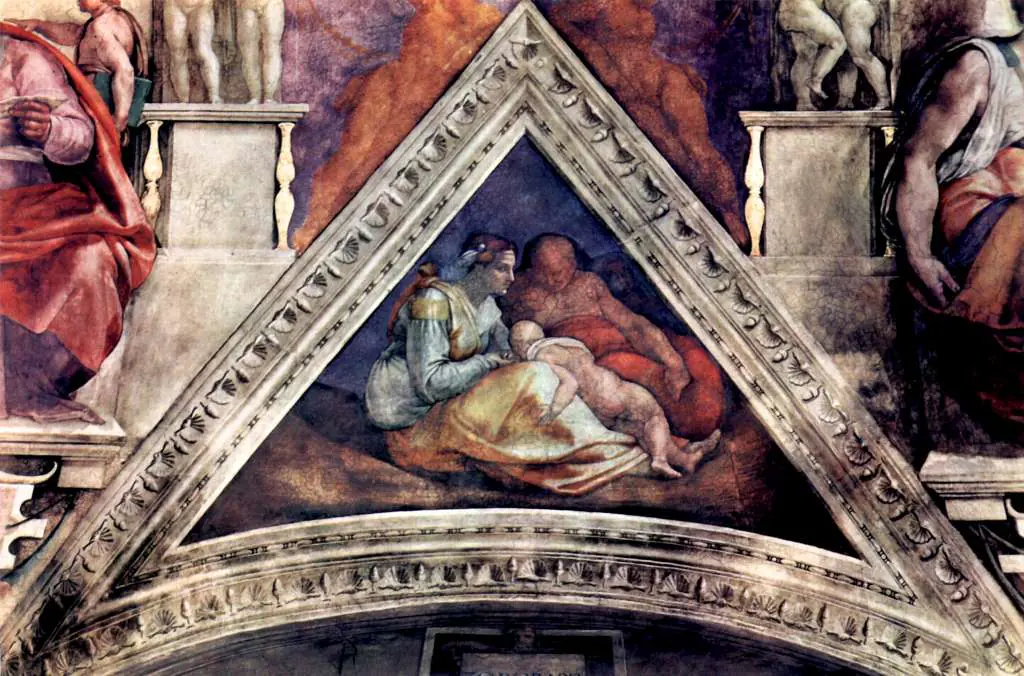 Michelangelo: Ancestor Of Christ3