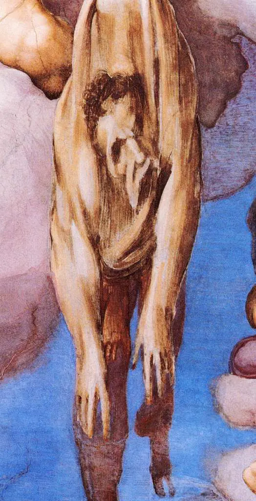 Michelangelo: Last Judgement Skin Detail