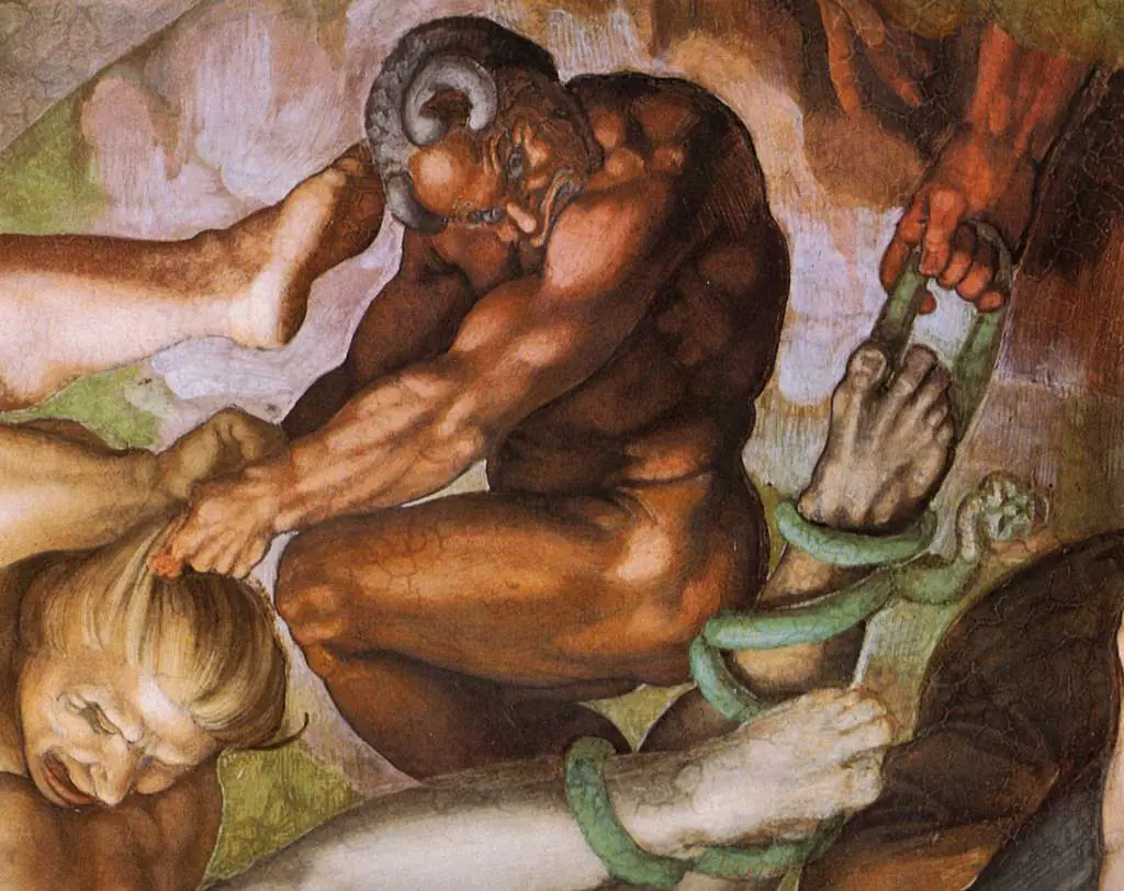 Michelangelo: Last Judgement Detail Resurection