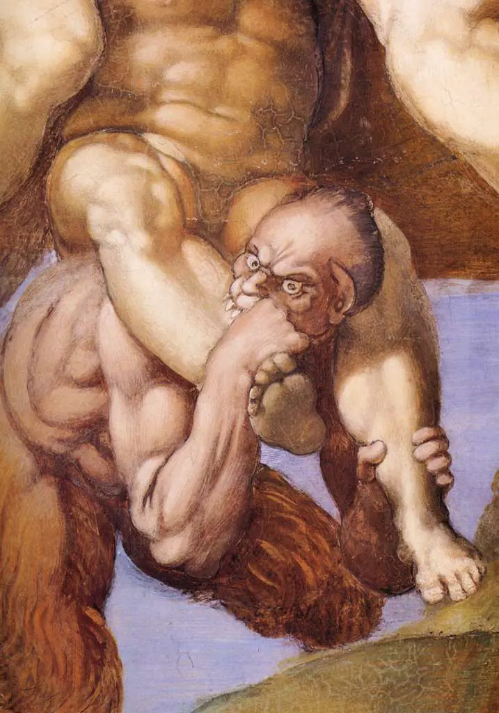 Michelangelo: Last Judgement Detail The Damned1