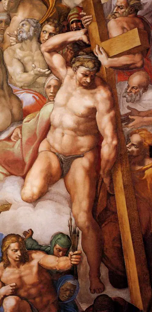 Michelangelo: Last Judgement Detail The Dismas Group5