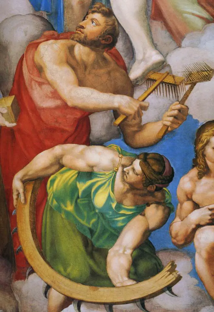 Michelangelo: Last Judgement Detail The Martyrs1