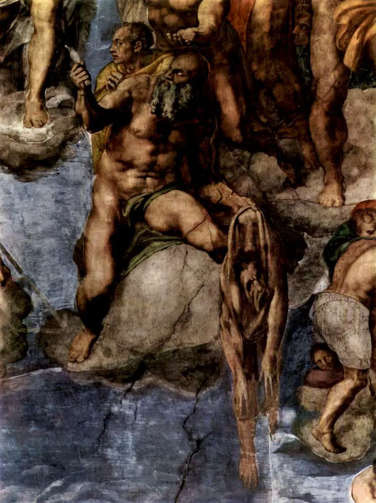 Michelangelo: Martyr With Skin