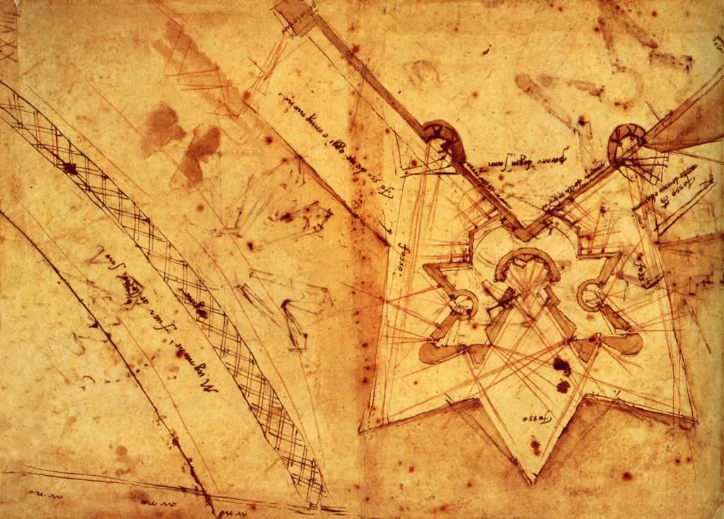 Michelangelo: Strong Hold Study For The Prato Dognissanti