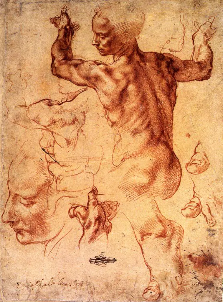 Michelangelo: Study Of The Libyan Sybylle1