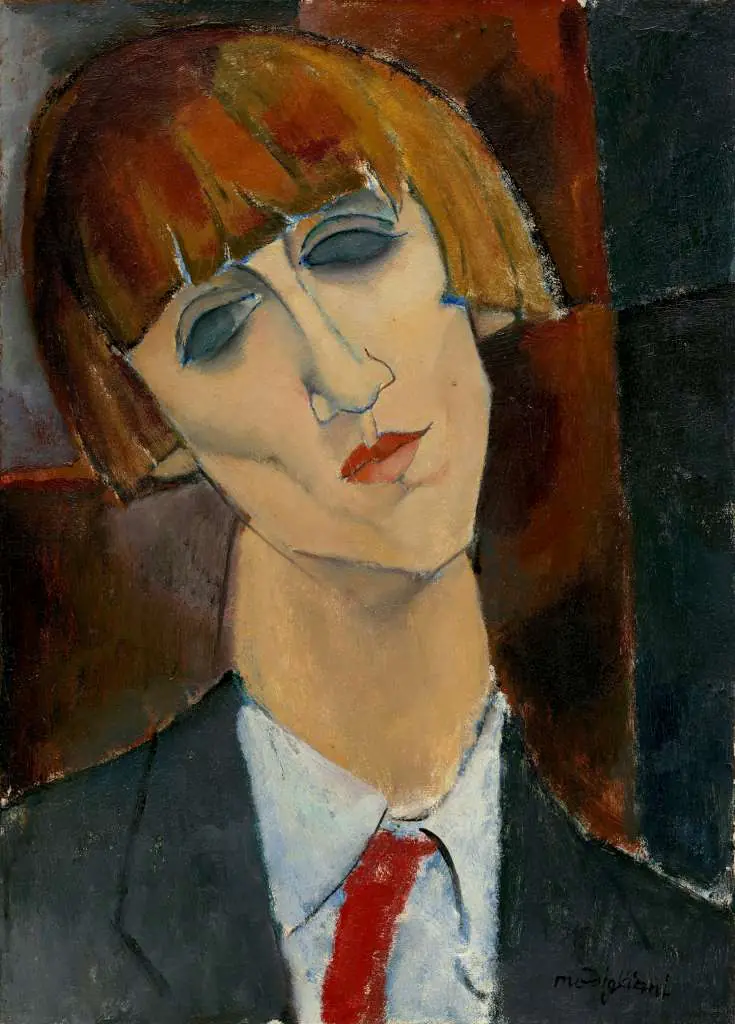 Modigliani: Modigliani-madame Kisling 1917