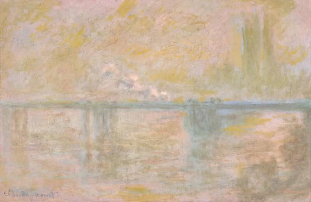 Monet: Charing-cross Bridge In London