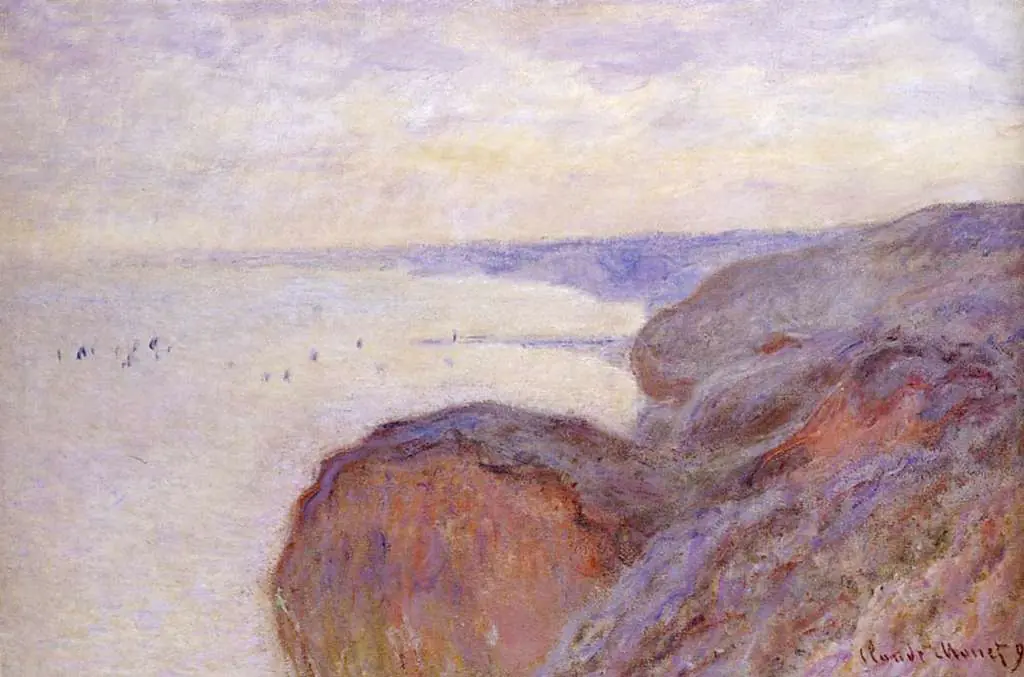 Monet: Cliffs Near Dieppe