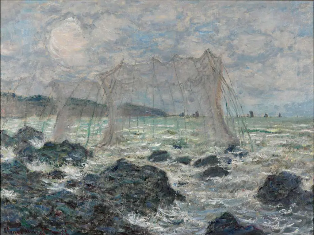 Monet: Fishing Nets At Pourville