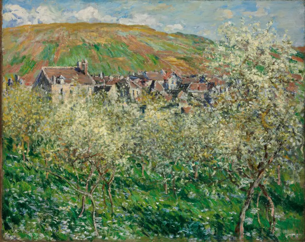 Monet: Flowering Plum Trees
