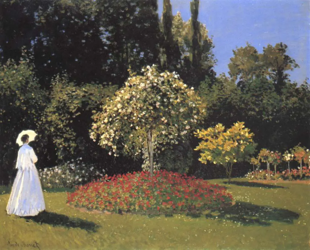 Monet: Jeanne Marguerite Lecadre In The Garden