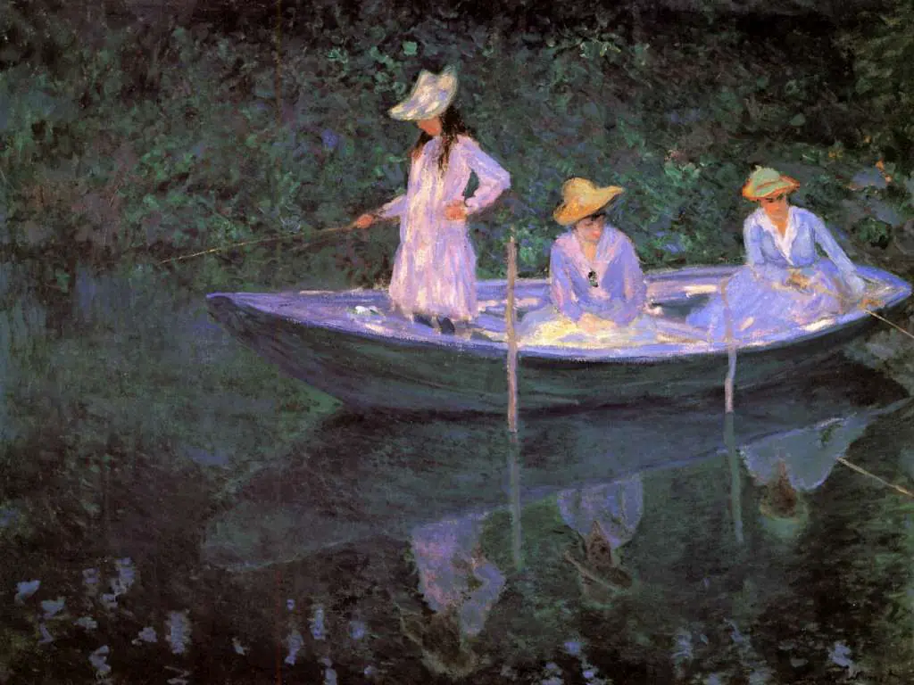 Monet: La Barque At Giverny