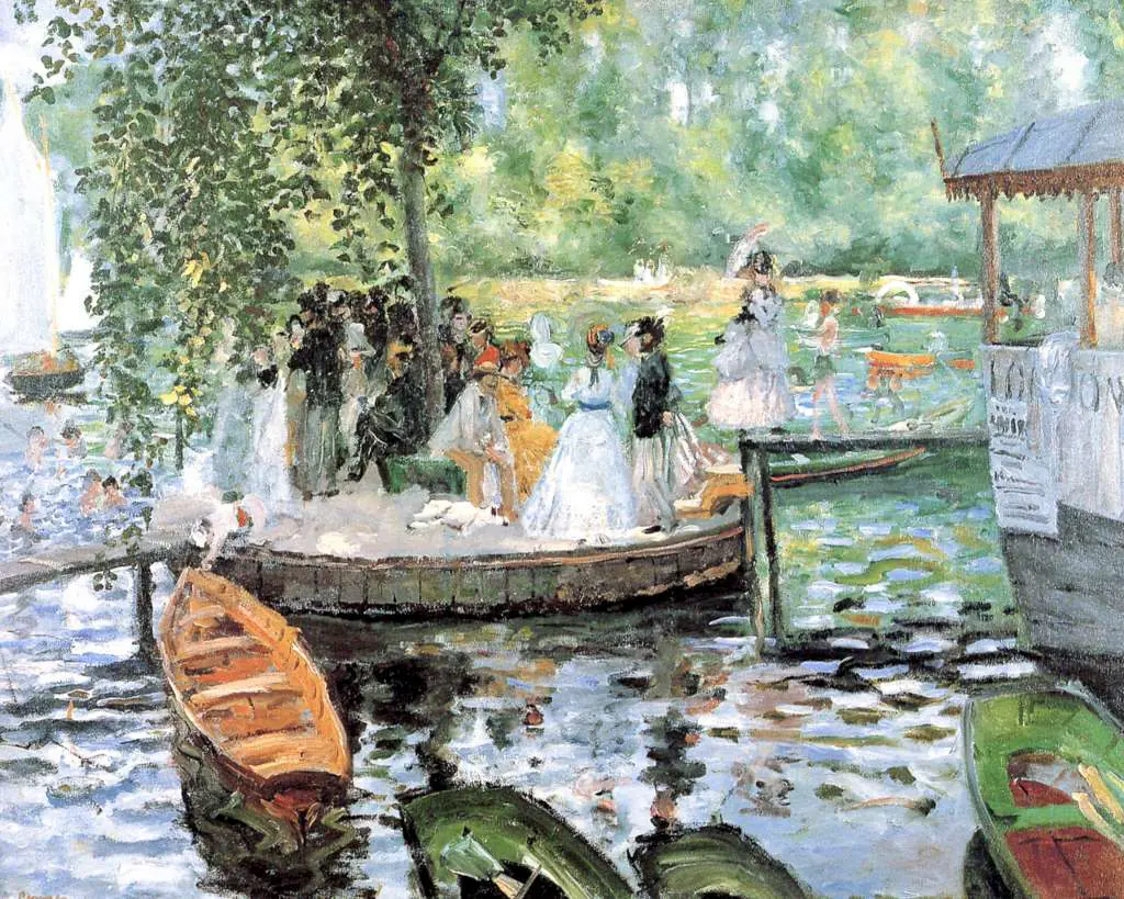 Monet: La Grenouillere