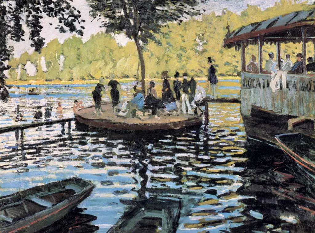 Monet: La Grenouillere2