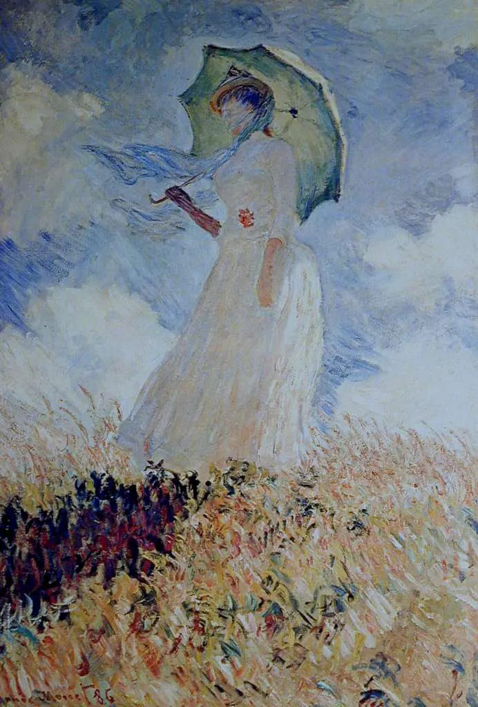 Monet: Lady With Umbrella
