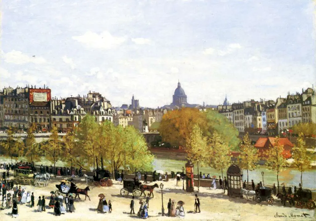 Monet: Le Quai Du Louvre