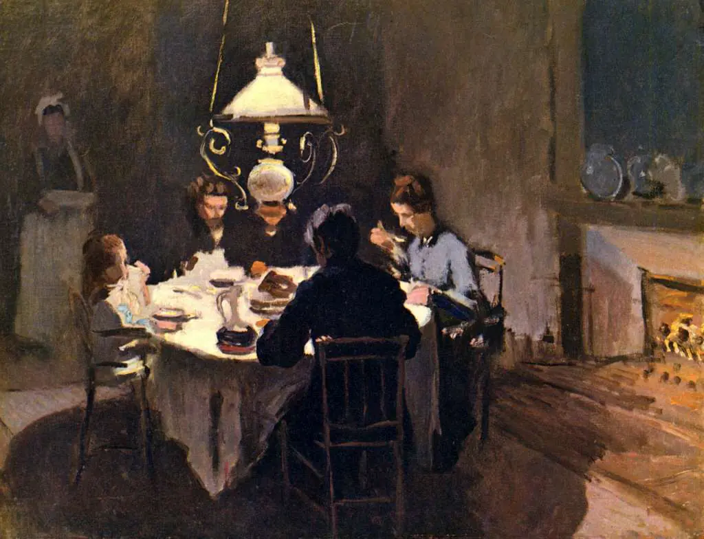 Monet: Lunch With Sisley