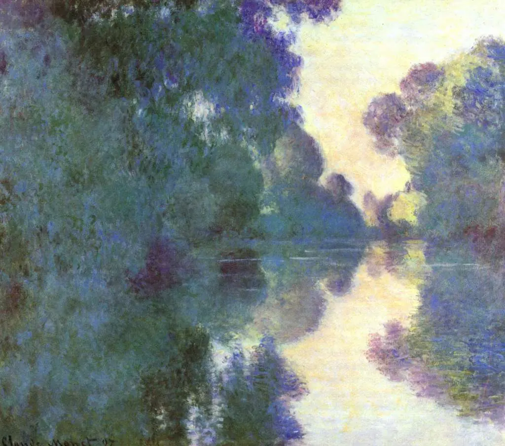 Monet: Morning On The Seine At Giverny