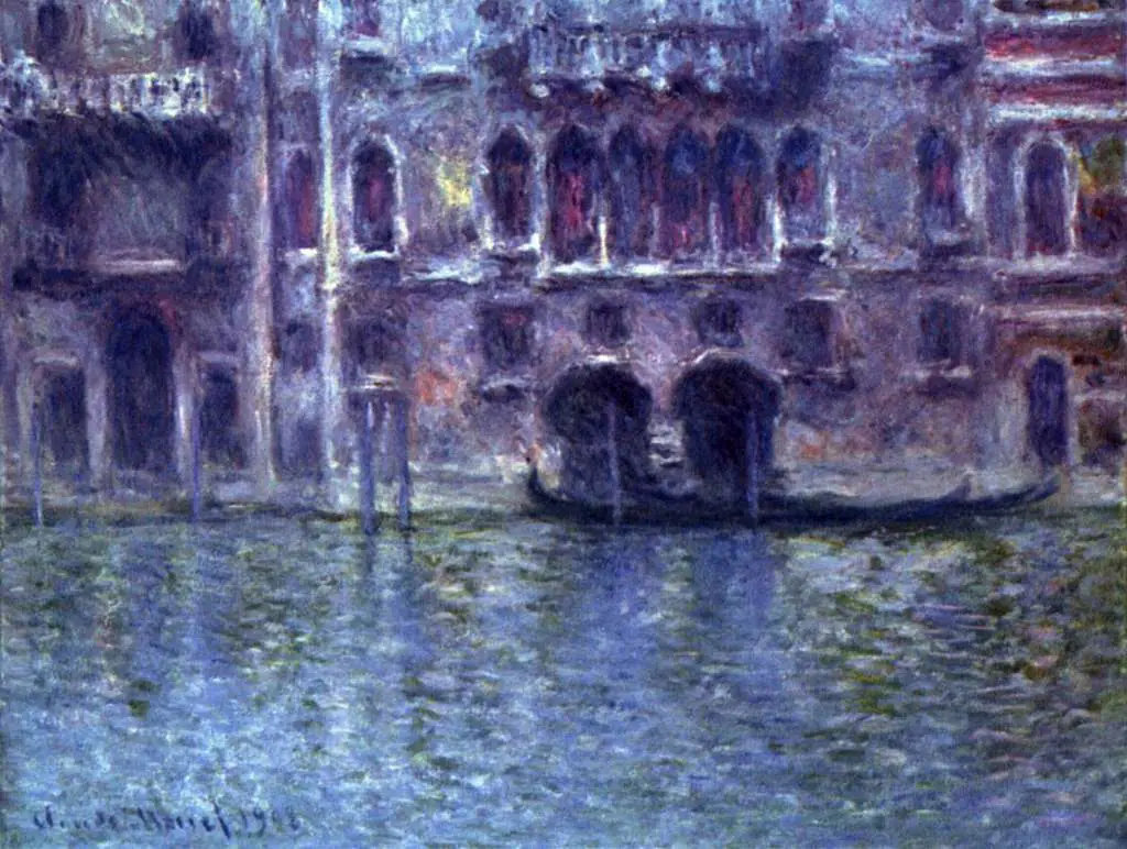 Monet: Palazzo Da Mula Venice