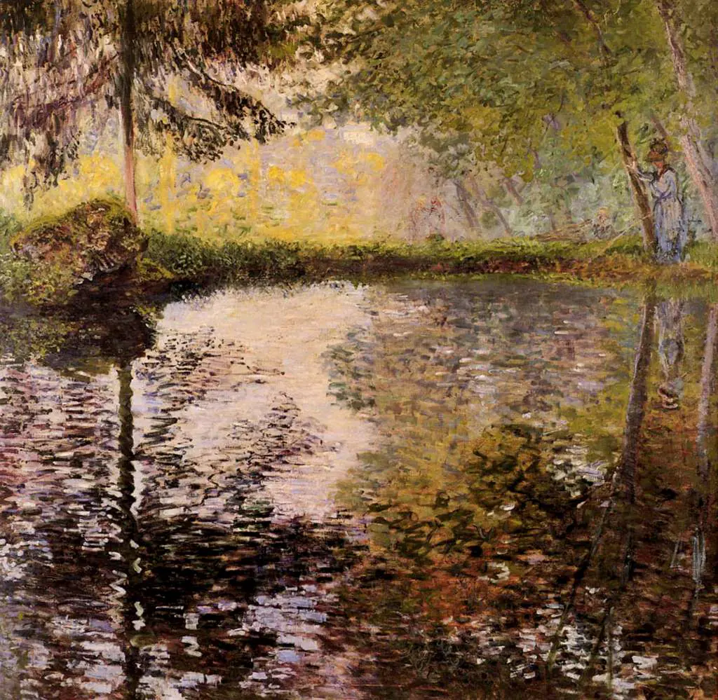Monet: Pond At Montgeron