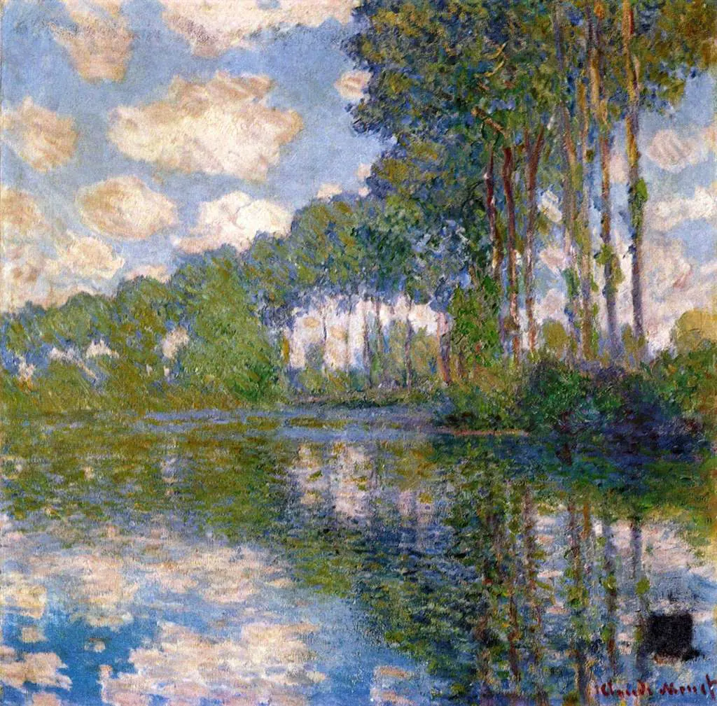 Monet: Poplars At The Epte