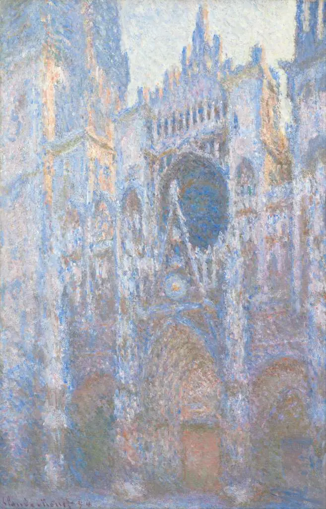 Monet: Rouen Cathedral West Facade