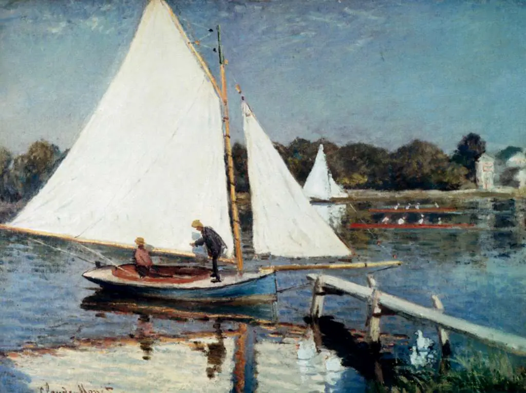 Monet: Sailing At Argenteuil