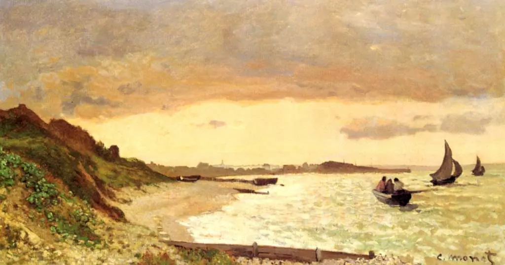 Monet: Seaside At Sainte Adresse