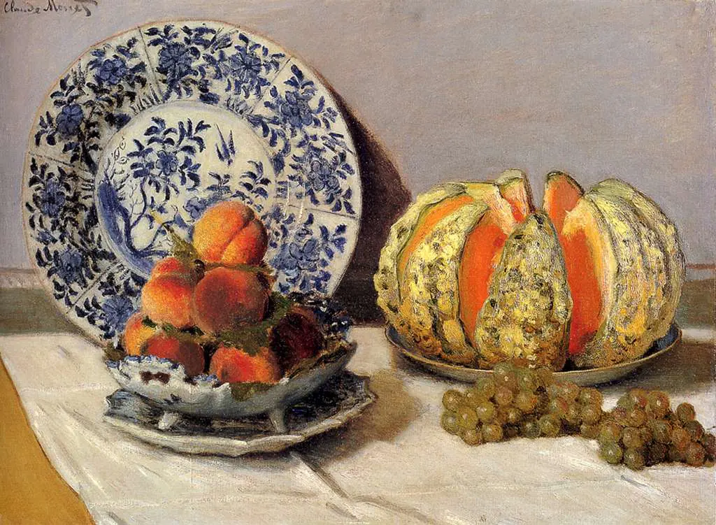 Monet: Still Life With Melon