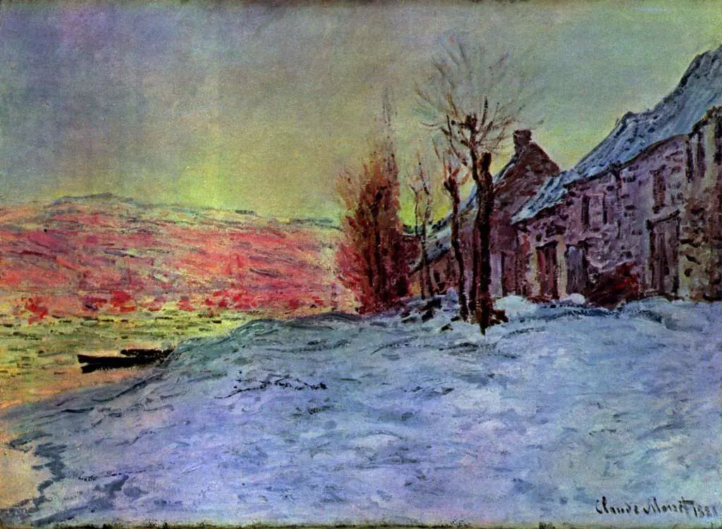 Monet: Sunshine And Snow