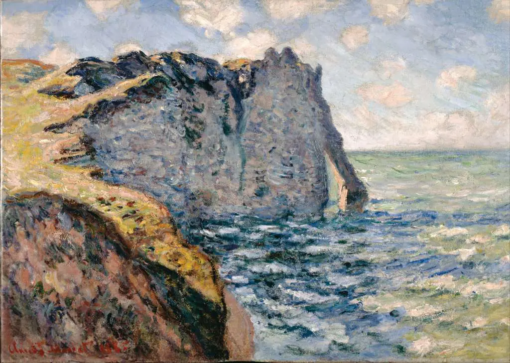 Monet: The Cliff Of Aval Etretat