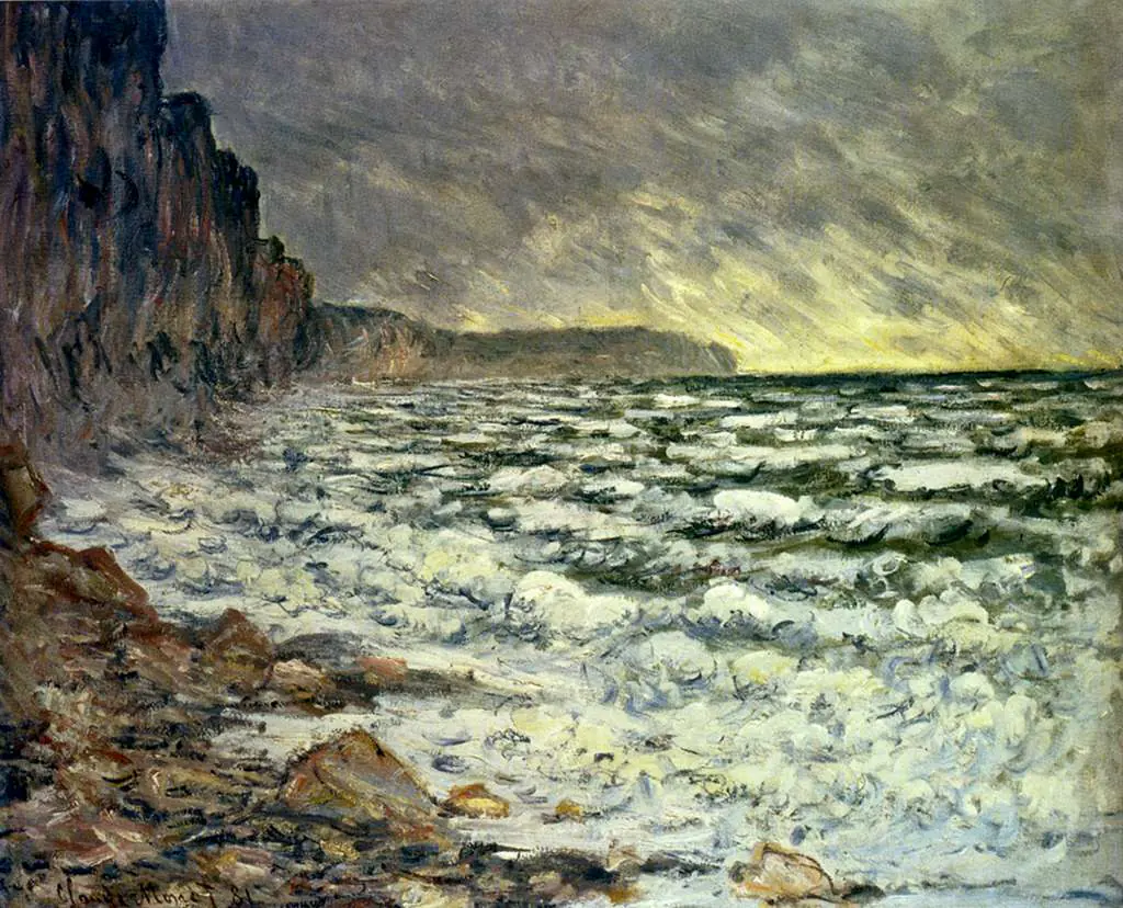 Monet: The Sea At Fecamp 1881