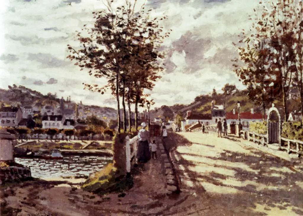 Monet: The Seine At Bougival1