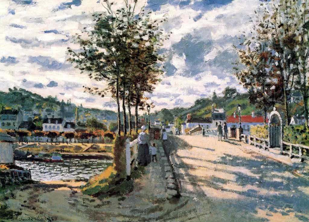 Monet: The Seine At Bougival