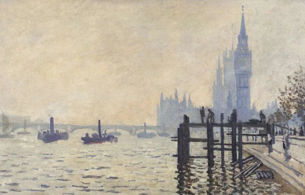Monet: The Thames Below Westminster