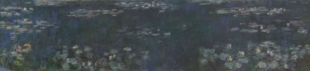 Monet: The Water Lilies-green Reflections