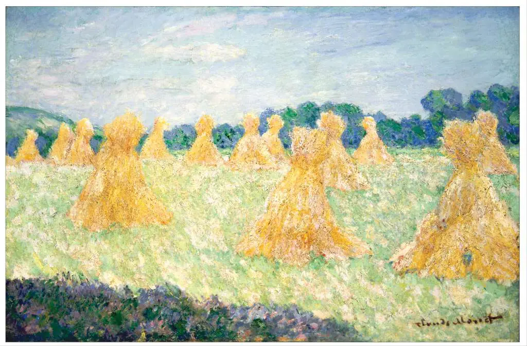 Monet: The Young Ladies Of Giverny Sun Effect