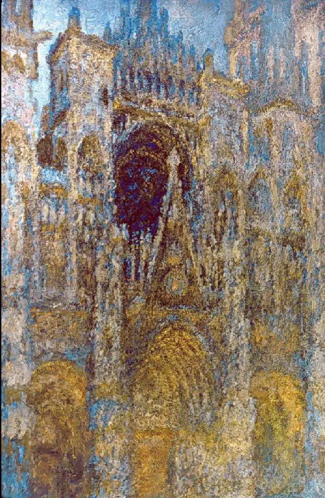 Monet: The Cathedral Of Rouen In Sunlight