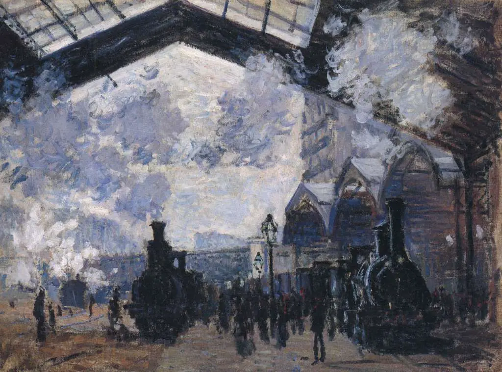 Monet: The Gare St Lazare