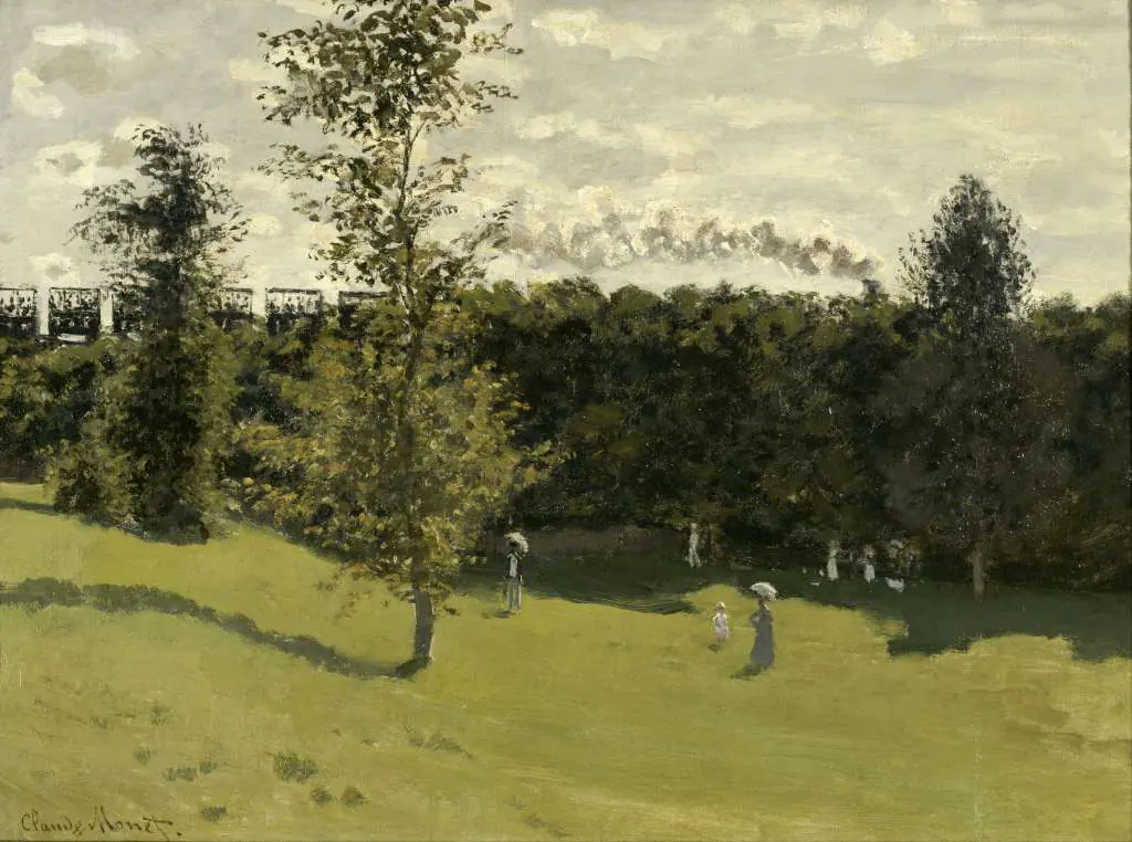 Monet: Train In The Countryside