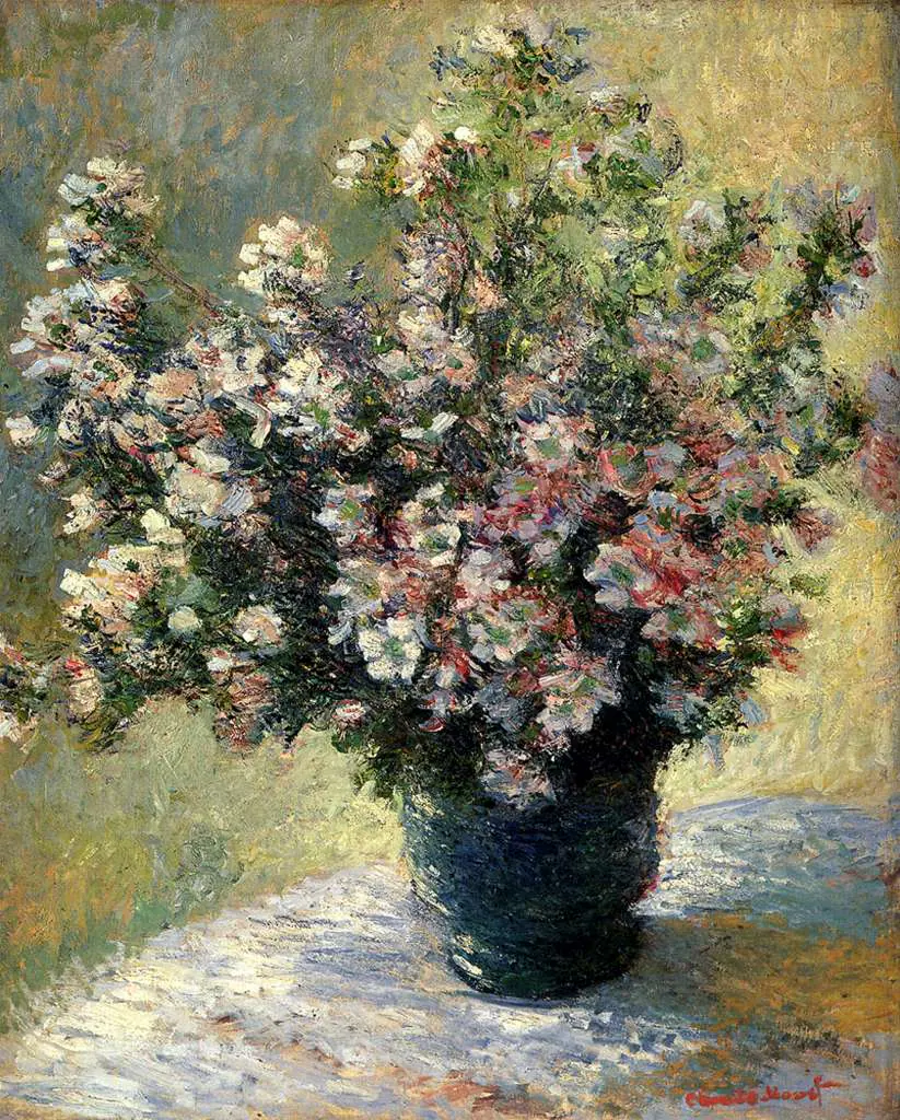 Monet: Vase Of Flowers