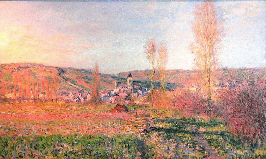 Monet: Vetheuil In The Sun