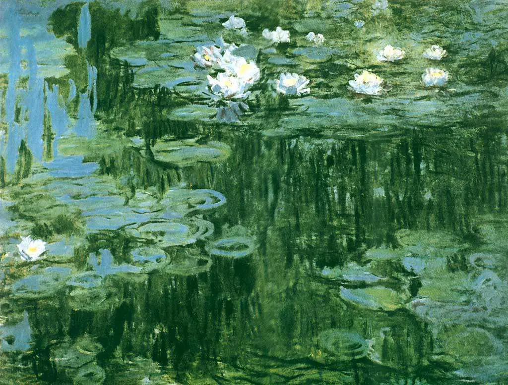 Monet: Water-lillies 1918