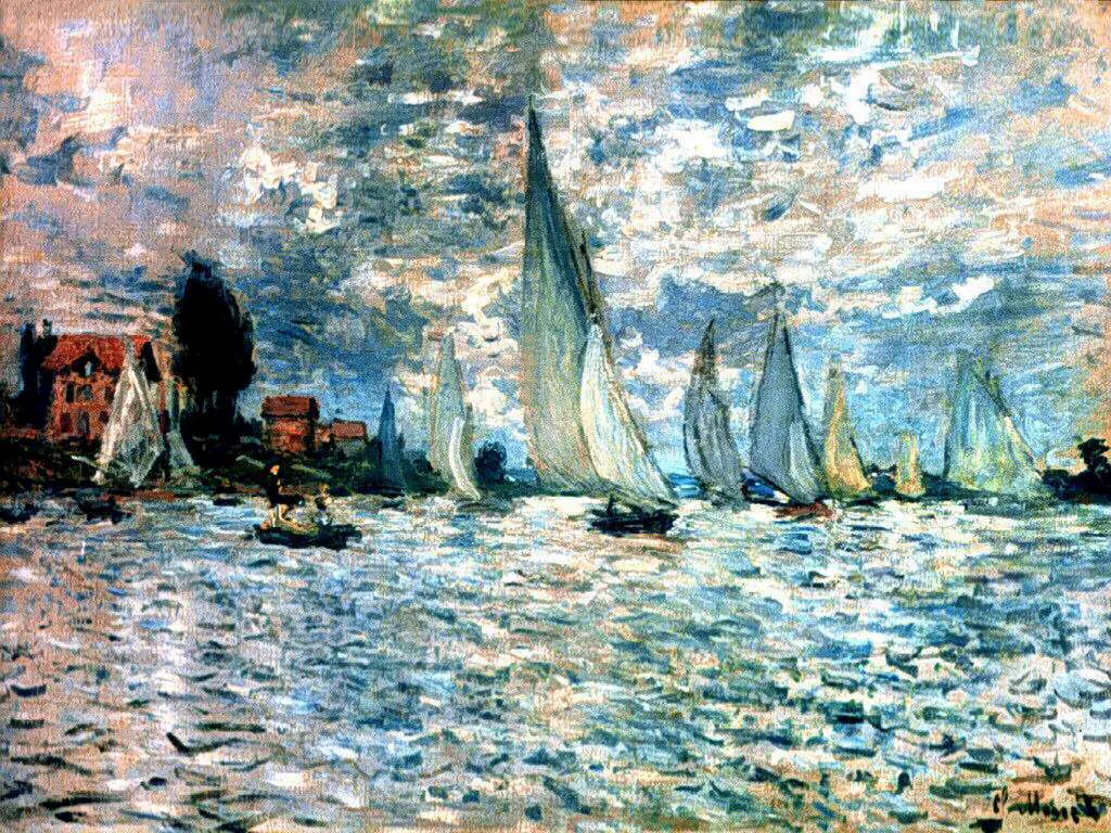 Monet: Sailboats