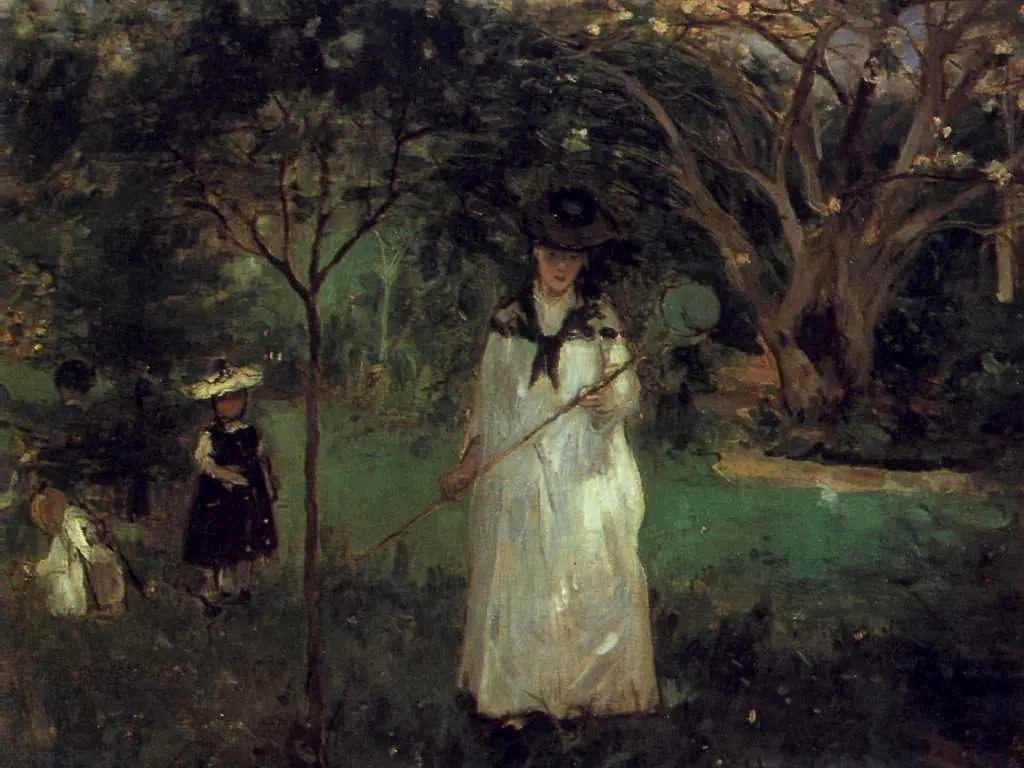 Morisot: Catching Butterfly