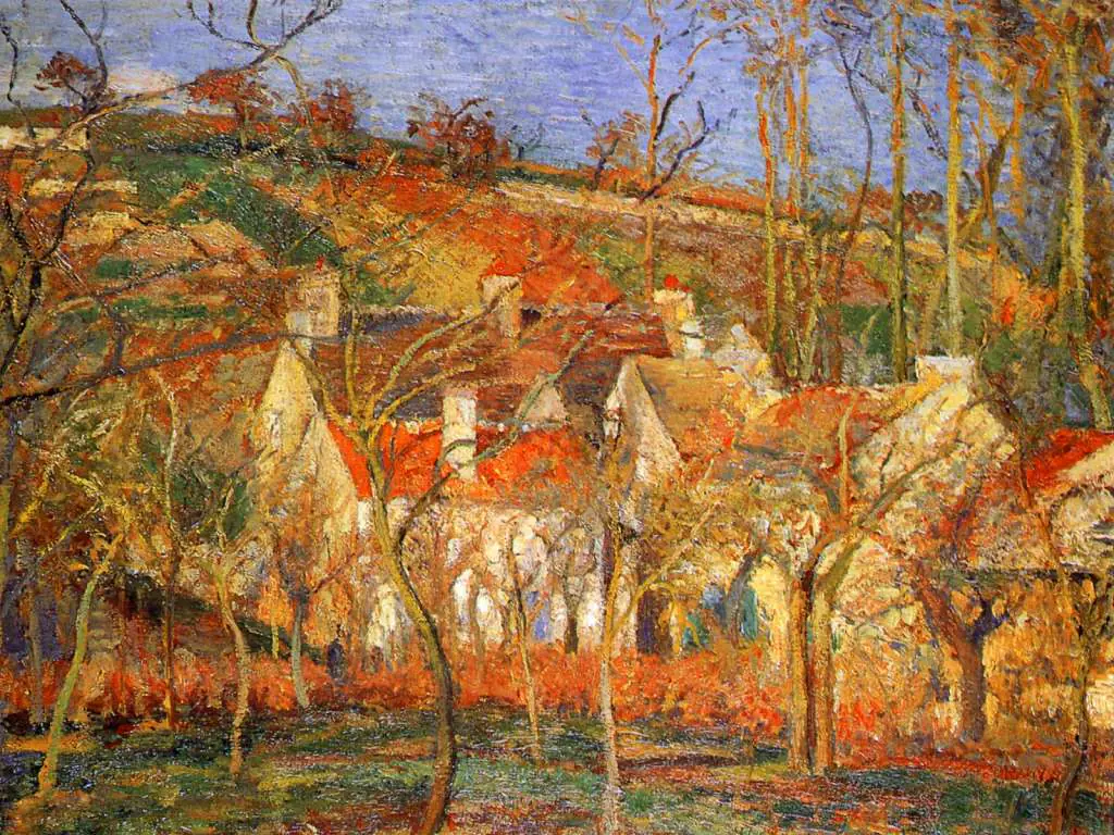 Pissarro: Red Roofs