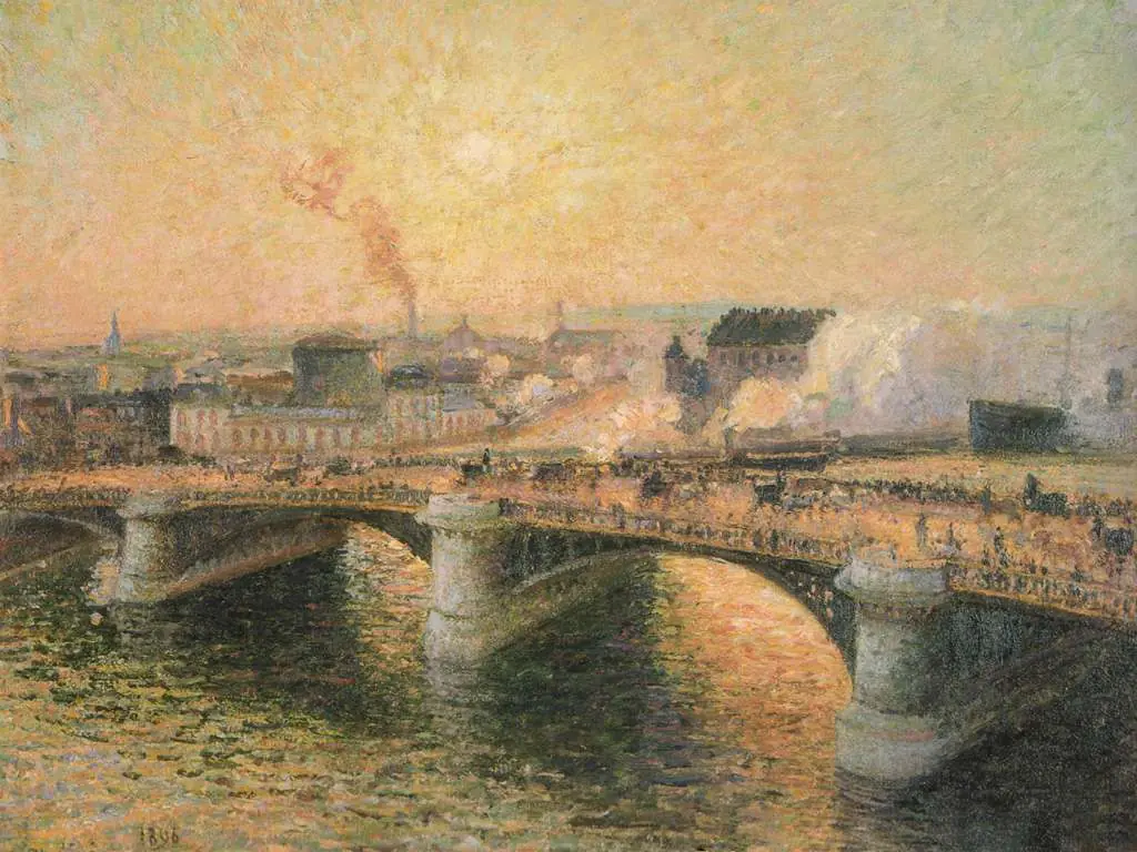 Pissarro: The Boieldieu Brigde